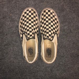 Checkered Vans